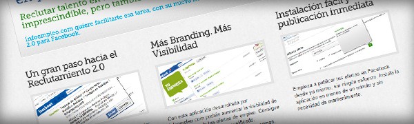 Ixotype – Portfolio – Infoempleo Trabaja con nosotros – Aplicación de Facebook – Diseño web, banners publicitarios, e-mailing Ixotype – Portfolio – Infoempleo Trabaja con nosotros – Aplicación de Facebook – Diseño web, banners publicitarios, e-mailing