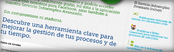 Ixotype – Portfolio – Infoempleo Trabaja con nosotros – Aplicación de Facebook – Diseño web y posicionamiento web Ixotype – Portfolio – Infoempleo Trabaja con nosotros – Aplicación de Facebook – Diseño web y posicionamiento web