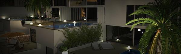 Portfolio - Ixotype - Nuevo Medio Urbano - Modelado 3D - Vista de noche Portfolio - Ixotype - Nuevo Medio Urbano - Modelado 3D - Vista de noche