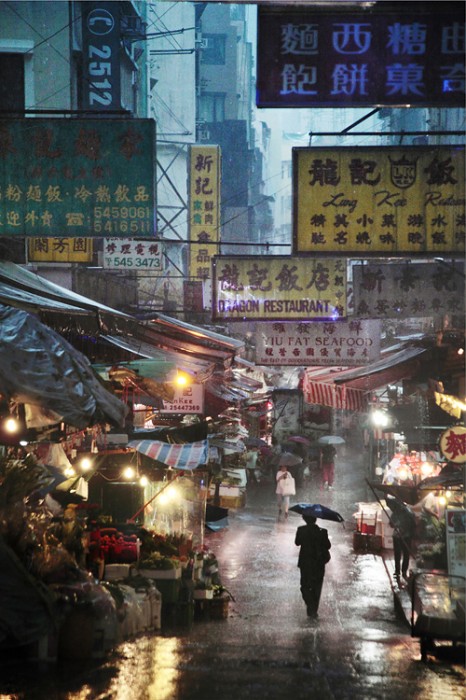 Ixotype - Blog - Christophe Jacrot - Hong Kong bajo la lluvia 