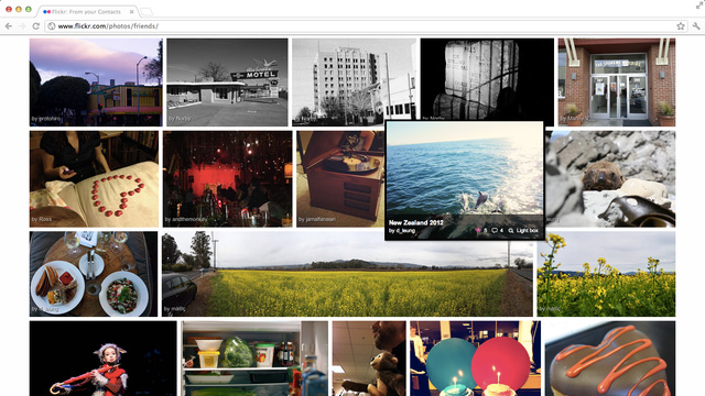 Ixotype - Blog - Nuevo diseño de Flickr