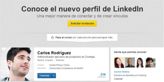 Ixotype - Blog - Nuevos perfiles de Linkedin