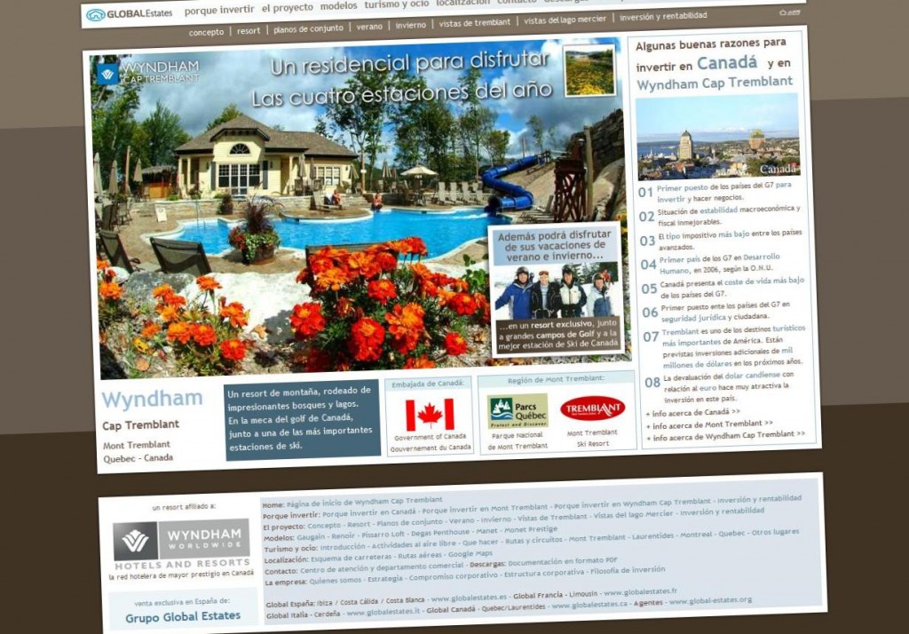 Ixotype - Porfolio - Wyndham Cap Tremblant