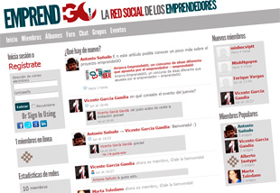 Ixotype - Portfolio - Red Social emprendego - Redes sociales - Desarrollo Red Social