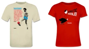 Ixotype Blog - Días de fútbol en Muvim - Camisetas de artistas