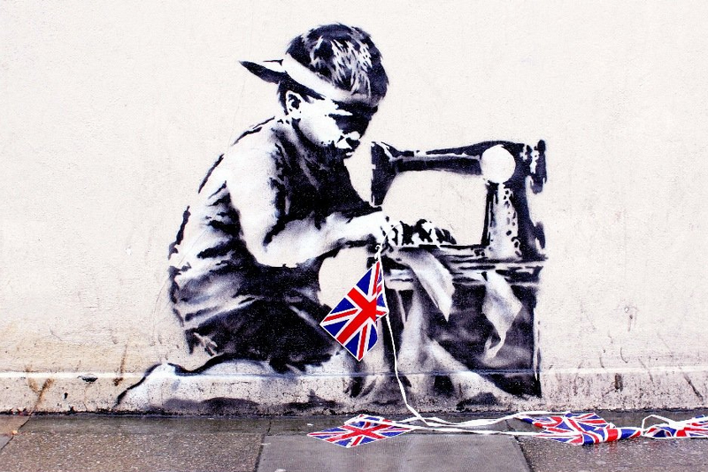 Slave Labour - Banksy