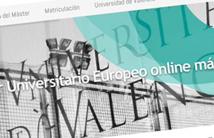 Web Master Adiciones Universidad de Valencia