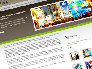 Ixotype - Portfolio - Aiva Business International - Madrid - Diseño web e imagen corporativa