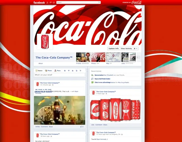 Ixotype Blog - Facebook Coca Cola