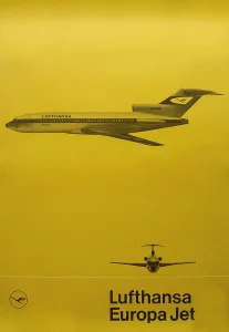 Ixotype Blog - Exposición de Valencia - Modelos ULM 1953-1968 - Lufthansa identidad visual